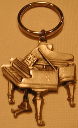 Brass Piano keychains